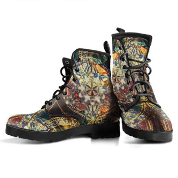 Sacred Geometry Handcrafted Boots
