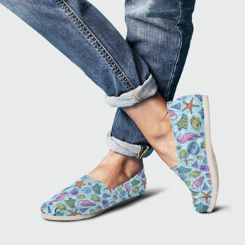 Sea Lover Shoes | Custom Canvas Sneakers For Kids & Adults