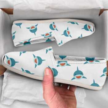 Womens Shark Shoes | Custom Canvas Sneakers For Kids & Adults