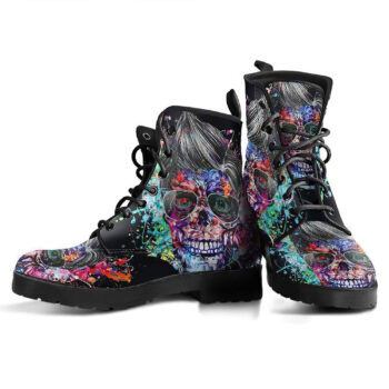 Skull 1 Handcrafted Boots