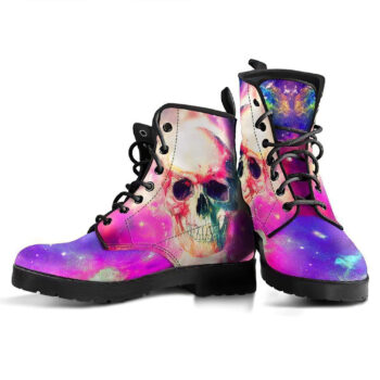 Skull Galaxy Handcrafted Boots