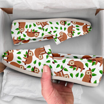 Womens Sloth Shoes | Custom Canvas Sneakers For Kids & Adults
