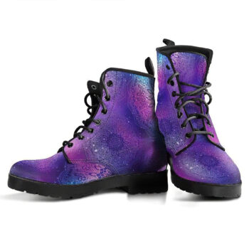 Stars Mandala Womens Leather Boots