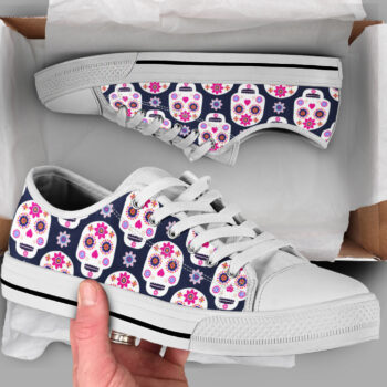 Sugarskull Shoes | Custom Low Tops Sneakers For Kids & Adults