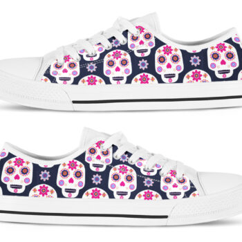 Sugarskull Shoes | Custom Low Tops Sneakers For Kids & Adults