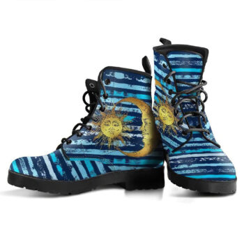 Sun And Moon 7 Handcrafted Boots