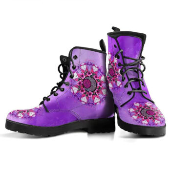 Sun Moon Flower V3 Handcrafted Boots