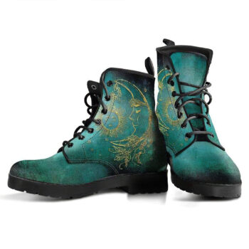 Sun Moon Handcrafted Boots