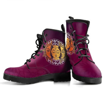 Sun Moon Handcrafted Boots V6