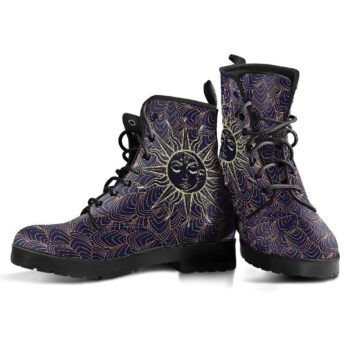 Sun Moon Womens Leather Boots 1