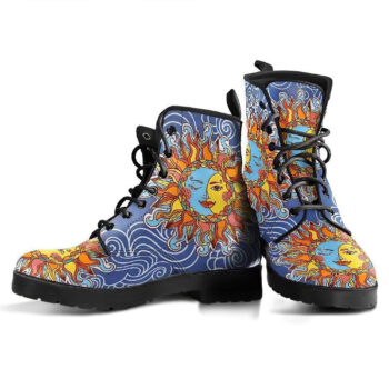 Sun Moon Womens Leather Boots 5