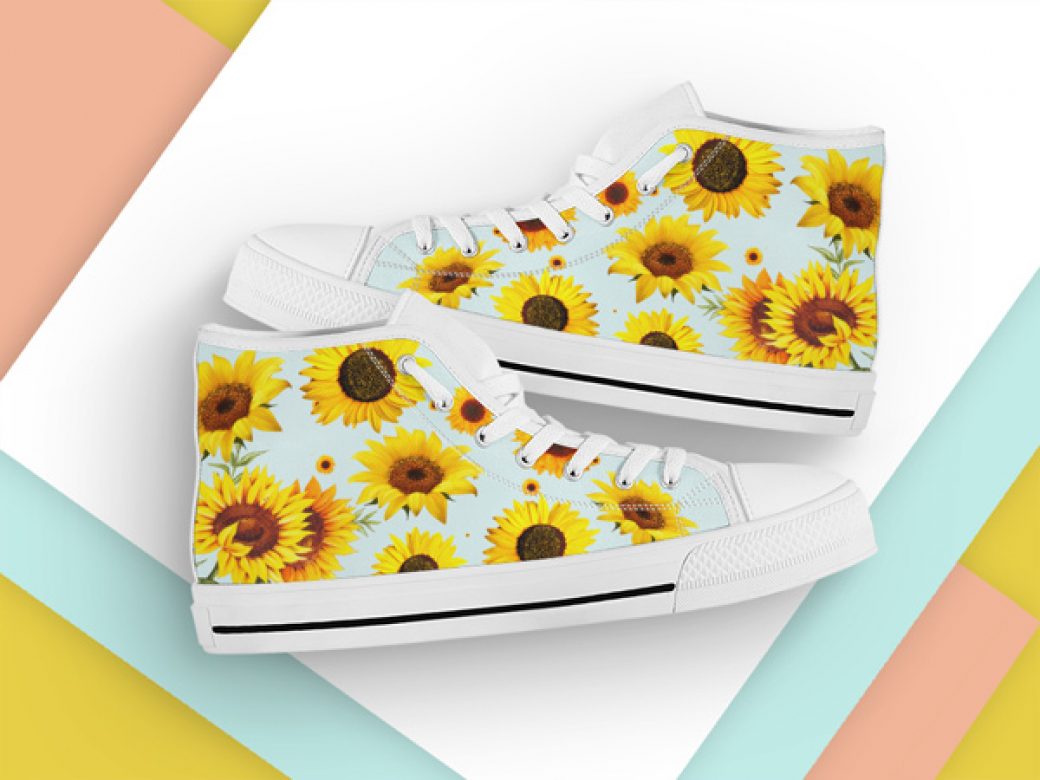 sunflower canvas shoes