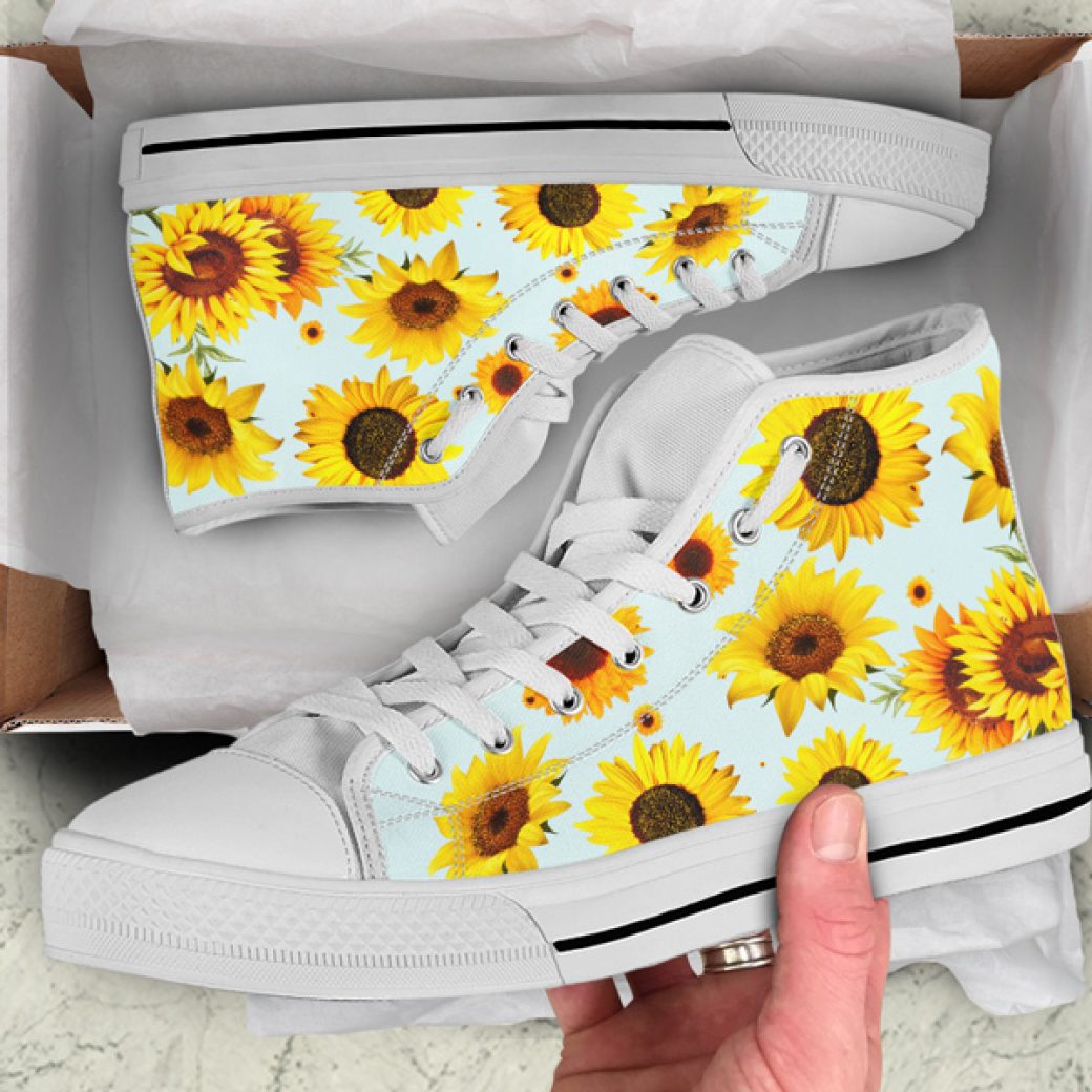 Sunflower Shoes | Custom Canvas 