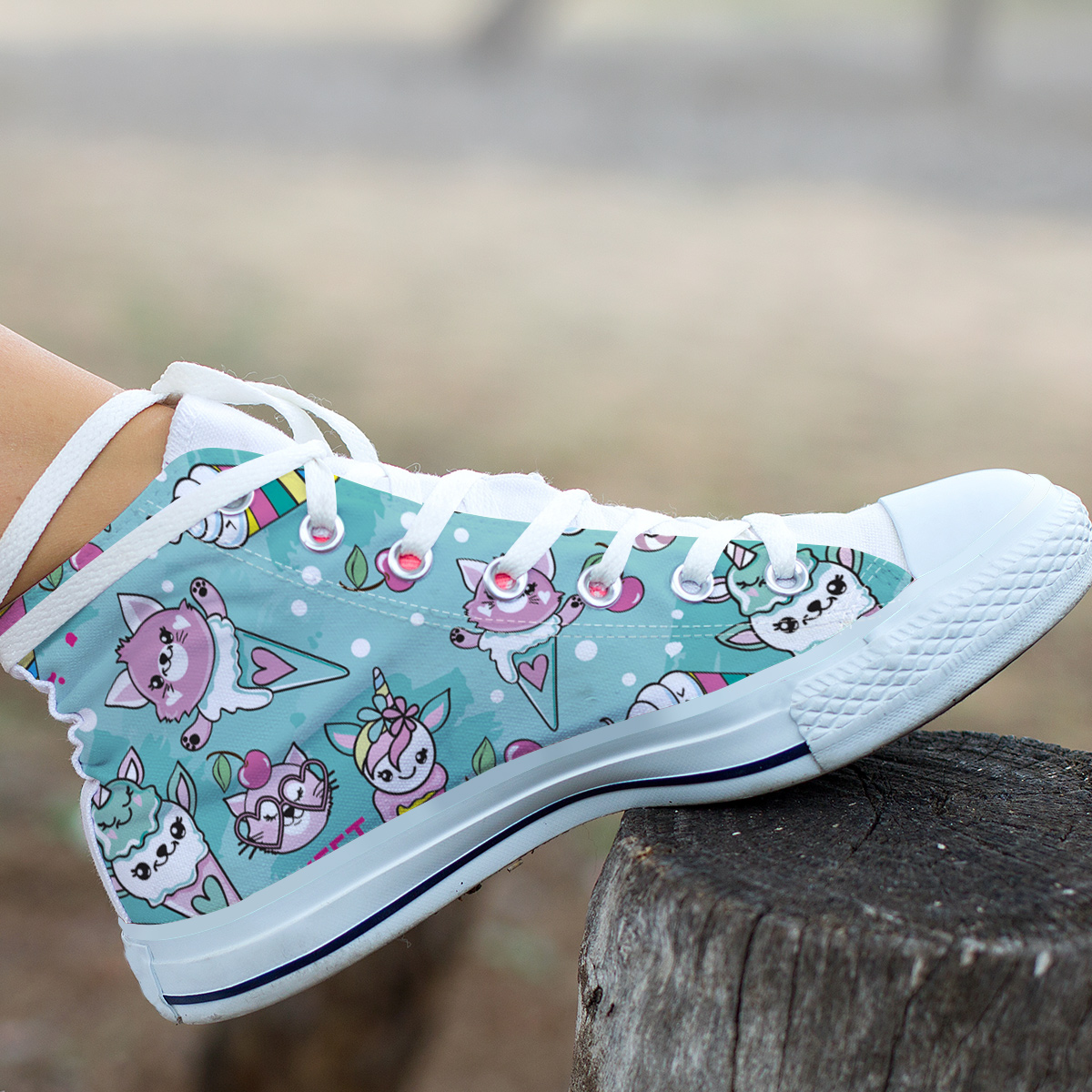 Sweet Kawaii Shoes | Custom Canvas Sneakers For Kids & Adults