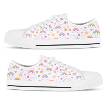 Sweets Rainbow Shoes | Custom Low Tops Sneakers For Kids & Adults