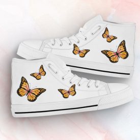 Butterfly Shoes | Custom High Top Sneakers For Kids & Adults