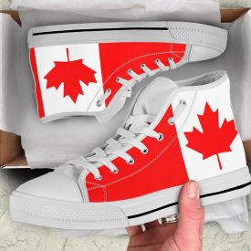 Canada Flag Shoes | Custom High Top Sneakers For Kids & Adults