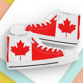 Canada Flag Shoes