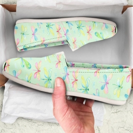 Green Dragonfly Shoes
