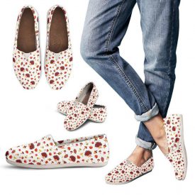Hedgehog Women's Shoes | Custom Canvas Sneakers For Kids & Adults