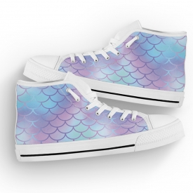 Mermaid High Top Shoes