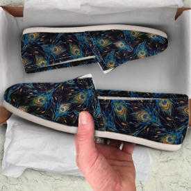 Beautiful Peacock Shoes