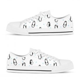 Low Top Penguin Shoes | Custom Low Tops Sneakers For Kids & Adults