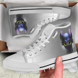 Toothless & Stitch Shoes | Custom High Top Sneakers For Kids & Adults