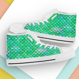 Green Mermaid Shoes