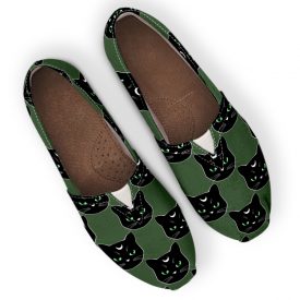 Black Cat Shoes | Custom Canvas Sneakers For Kids & Adults