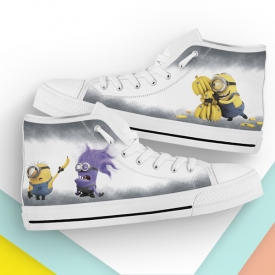 Purple Minion Shoes