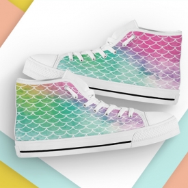 Rainbow Mermaid Shoes