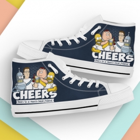 Custom Simpsons Shoes