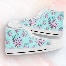Kawaii Unicorn Shoes | Custom High Top Sneakers For Kids & Adults