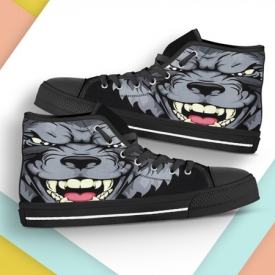Custom Wolfie Shoes