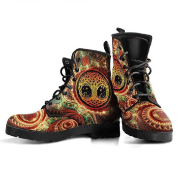 Tree Of Life Handcrafted Boots 2 0