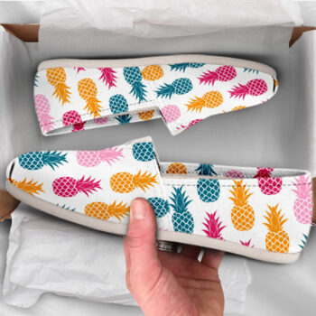 Cool Pineapple Shoes | Custom Canvas Sneakers For Kids & Adults
