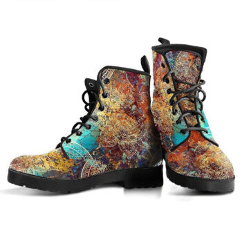 Vintage Mandala Handcrafted Boots