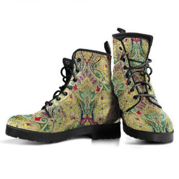 Vintage Paisley Handcrafted Boots
