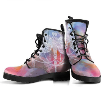 Watercolor Mandala 3 Handcrafted Boots