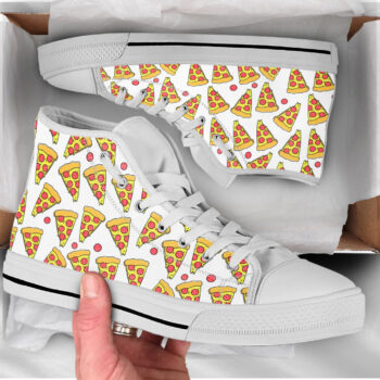 Pizza Lover Shoes | Custom High Top Sneakers For Kids & Adults
