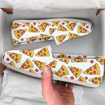Custom Pizza Shoes | Custom Canvas Sneakers For Kids & Adults