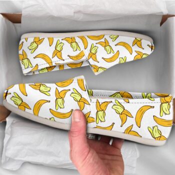 Casual Banana Shoes | Custom Canvas Sneakers For Kids & Adults