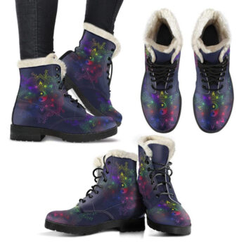 Yin Yang Mandala Boots