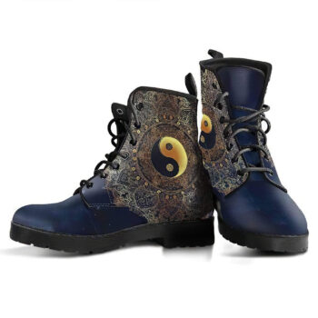 Yinyang Mandala 4 Handcrafted Boots