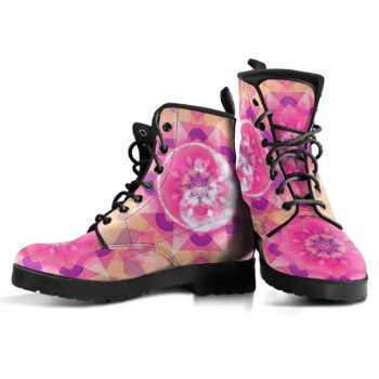 Yinyang Mandala Handcrafted Boots