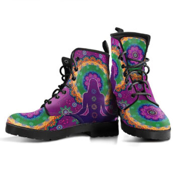 Yoga Chakra Handcrafted Boots 1