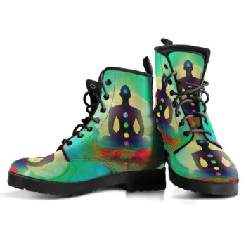 Yoga Mandala Handcrafted Boots 1